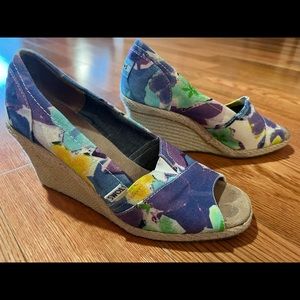 Colourful Toms Wedges